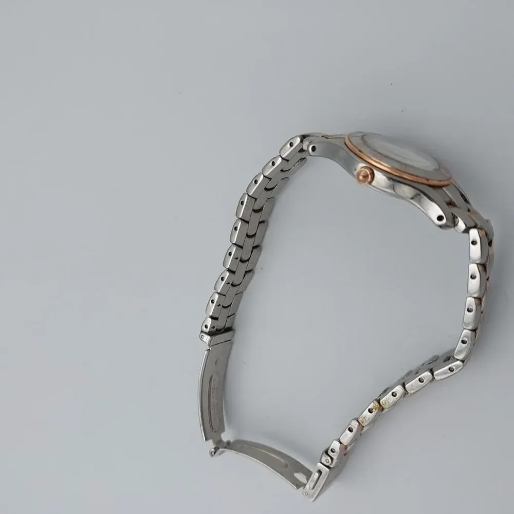 Original Seiko Roman Numeral Oyster Dial Ladies Date Watch 7N82-0FN0 * See Descr - Picture 3 of 5